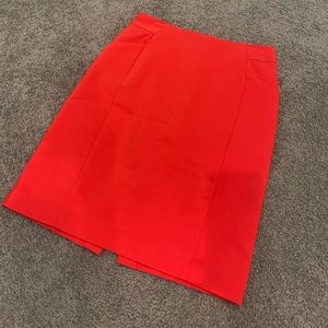 NEW RED PENCIL SKIRT